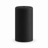 Kit portalampada E27 in silicone da esterno — nero — vista 1