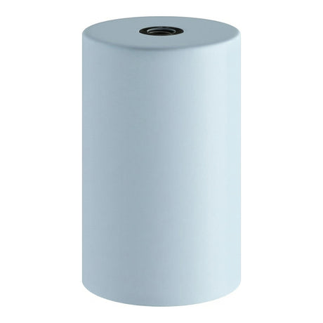 Portalampada E27 in metallo pastello — Azzurro cielo
