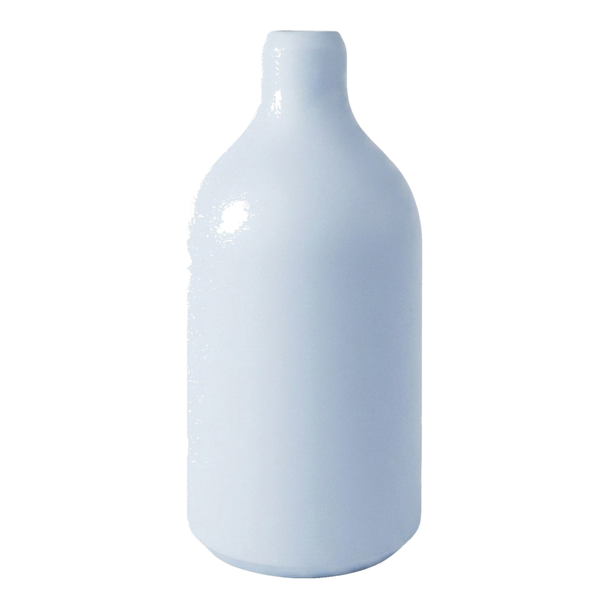 Portalampada E27 in silicone con serracavo nascosto — Azzurro cielo