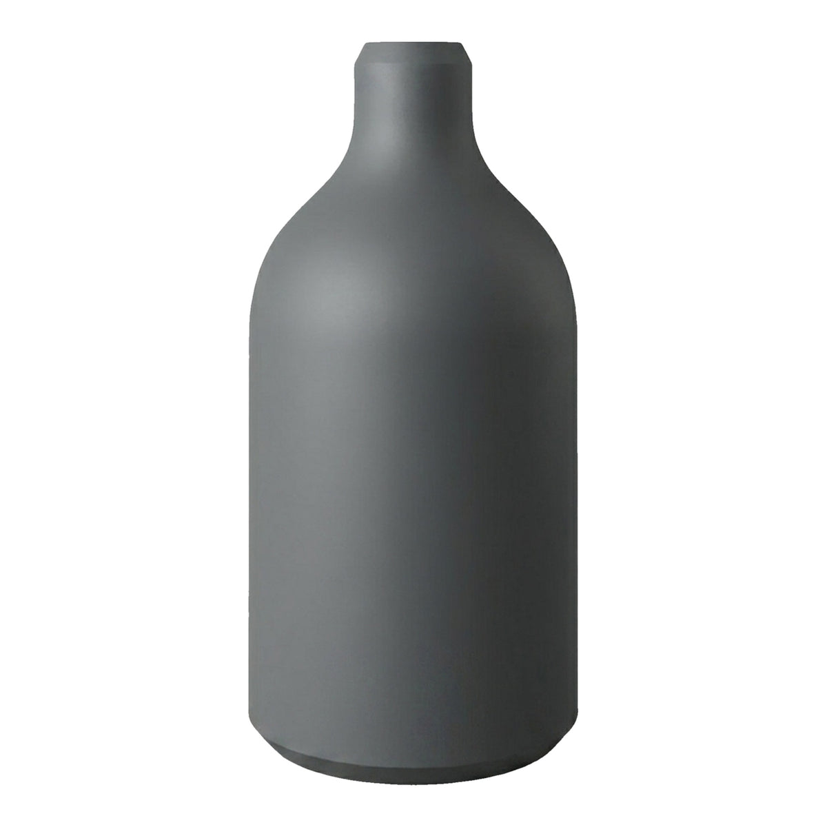 Portalampada E27 in silicone con serracavo nascosto — Grigio