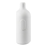 Portalampada E27 in silicone con interruttore — Bianco