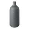 Portalampada E27 in silicone con interruttore — Grigio