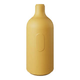 Portalampada E27 in silicone con interruttore — Senape