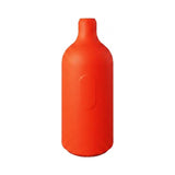 Portalampada E27 in silicone con interruttore — Arancione