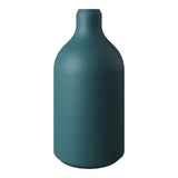 Portalampada E27 in silicone con serracavo nascosto — Blu petrolio
