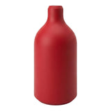 Portalampada E27 in silicone con serracavo nascosto — Rosso