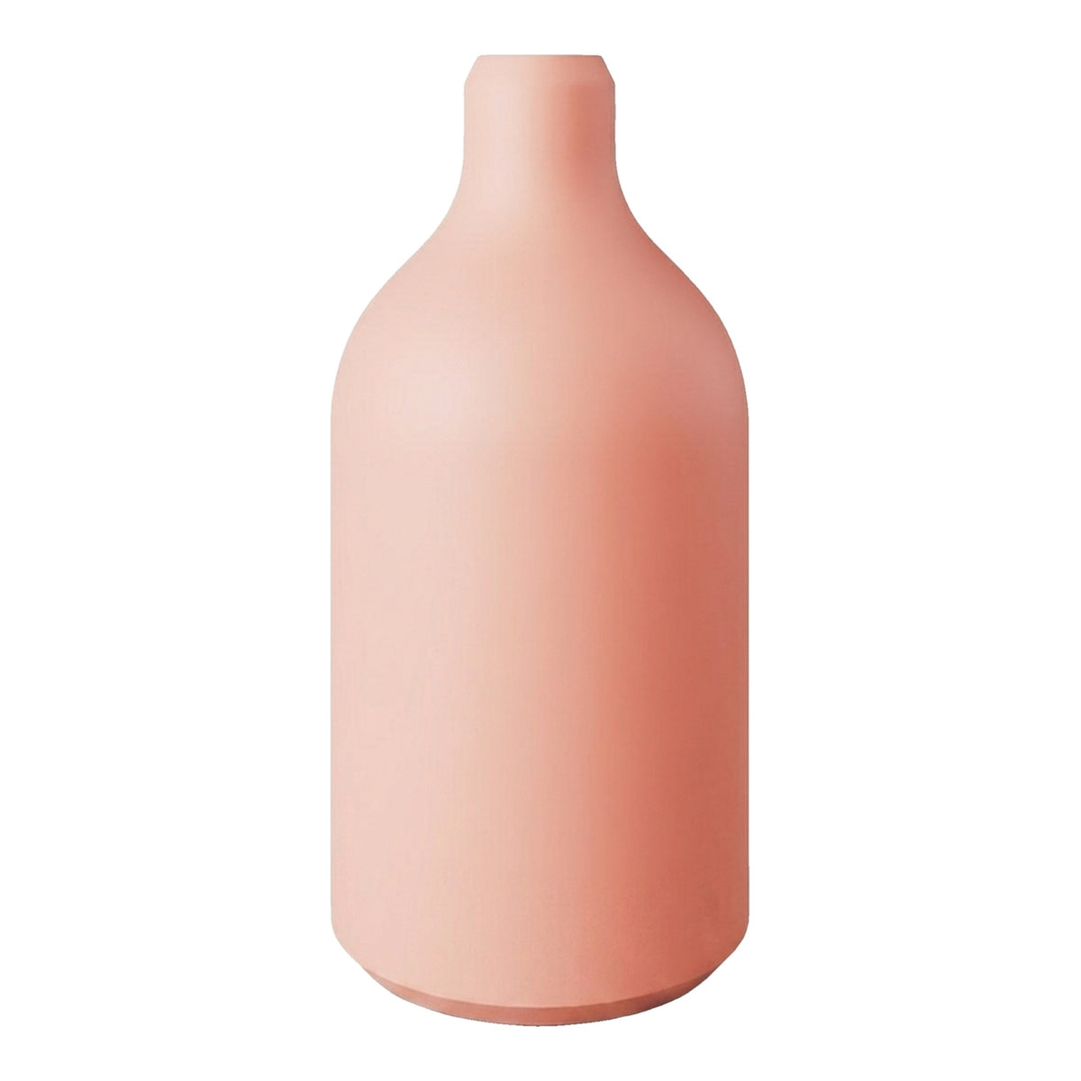 Portalampada E27 in silicone con serracavo nascosto — Salmone