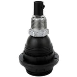 Kit portalampada E27 in termoplastica con ghiere su raccordo 1/2'' (15x21mm) maschio in ghisa zincata