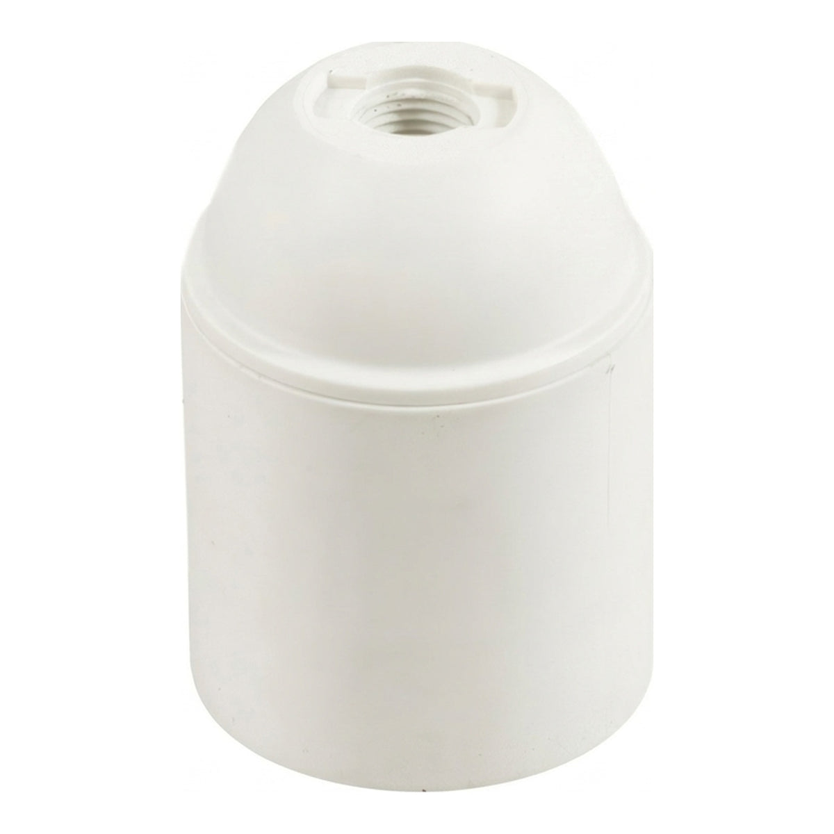 Portalampada E27 in termoplastica — Bianco