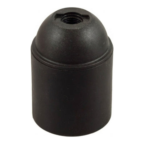 Portalampada E27 in termoplastica — Nero