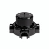 Kit presa a parete e base in porcellana — Italiana 2P+T 10/16 A / Nero / 3 uscite