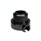 Kit presa a parete e base in porcellana — Schuko 2P+T 16 A / Nero / 1 uscita