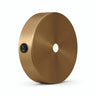 Mini rosone cilindrico in metallo con interruttore, Ø 83 mm — Bronzo satinato