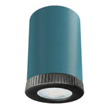 Mini faretto LED in metallo Mini GU10 — Blu petrolio