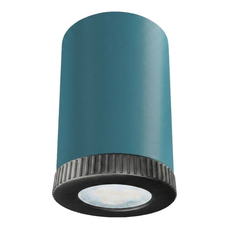 Mini faretto LED in metallo Mini GU10 — Blu petrolio