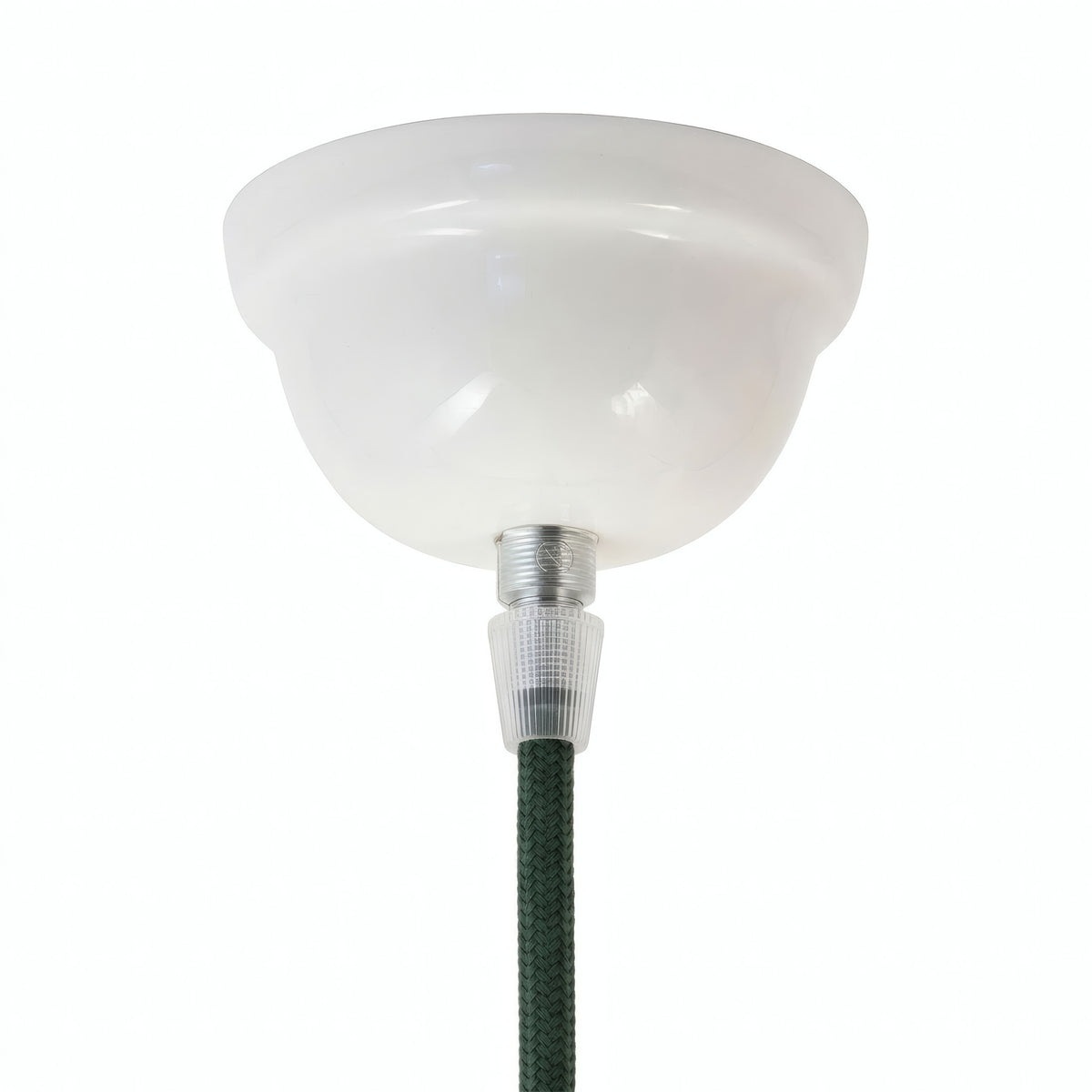 Rosone in ceramica smaltata — Ø 75 mm / Bianco