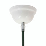Rosone in ceramica smaltata — Ø 75 mm / Bianco