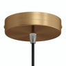 Rosone cilindrico in metallo, Ø 120 mm — Conico in termoplastica / Bronzo satinato