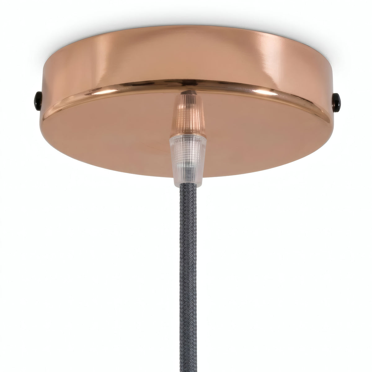 Rosone cilindrico in metallo, Ø 120 mm — Conico in termoplastica / Rame