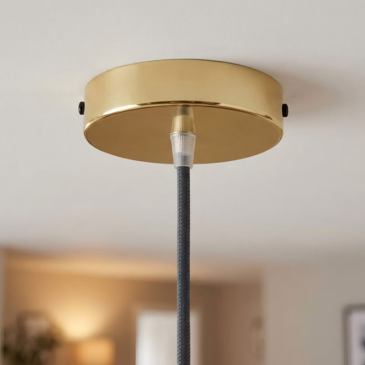 Rosone cilindrico in metallo, Ø 120 mm — Conico in termoplastica / Ottone