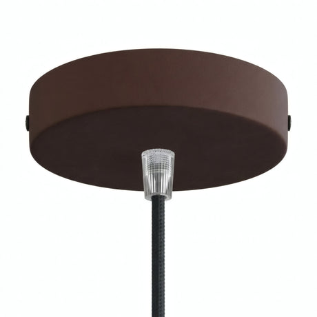 Rosone cilindrico in metallo, Ø 120 mm — Conico in termoplastica / Ruggine