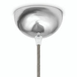 Rosone semisferico in metallo, Ø 100 mm — Cromato