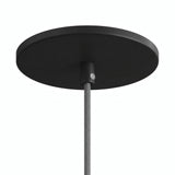 Rosone da incasso a filo, Ø 126 mm — Nero