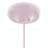 Rosone in porcellana con kit di fissaggio, Ø 105 mm — Rosa antico
