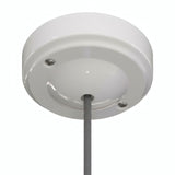 Rosone minimalista in porcellana, Ø 100 mm — Bianco