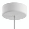 Rosone in silicone da esterno IP65, Ø 125 mm — Bianco