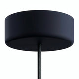 Rosone in silicone da esterno IP65, Ø 125 mm — Grafite