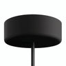 Rosone in silicone da esterno IP65, Ø 125 mm — Nero