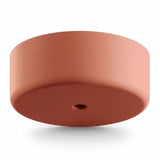 Rosone in silicone da esterno IP65, Ø 125 mm — Salmone