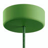 Rosone in silicone da esterno IP65, Ø 125 mm — Verde prato