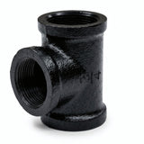 Té 3 voies F/F/F - déco – peinture noire - photo produit fond blanc 6