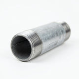 Tube 1'' sur-mesure - 26x34mm acier galvanisé - fileté - photo produit fond blanc 3