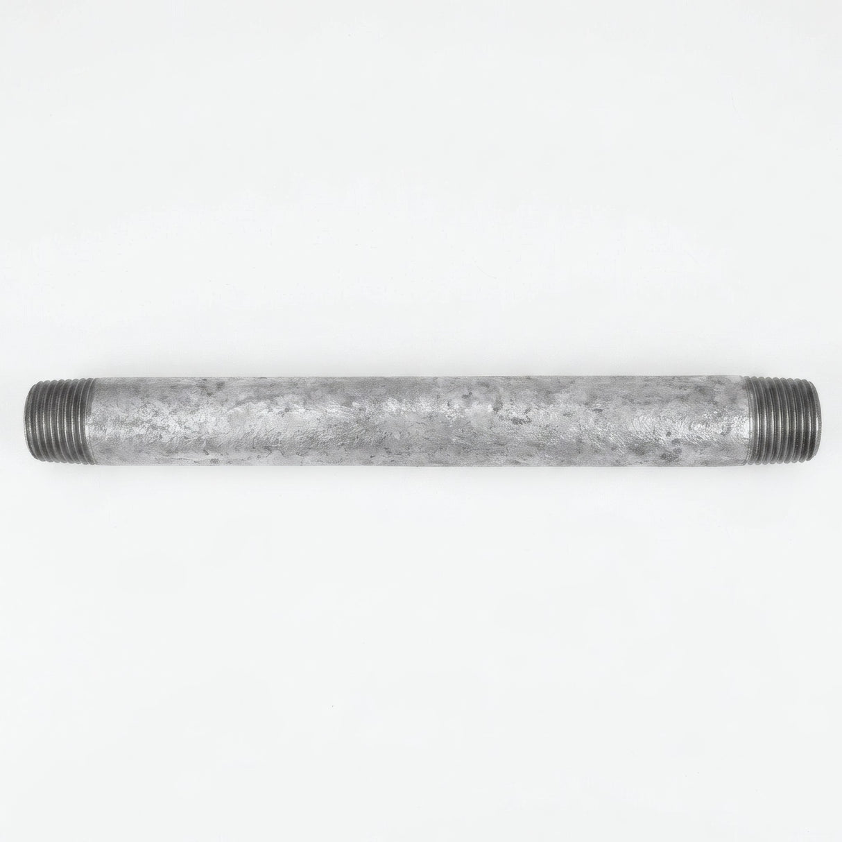 Tube 3/8'' - 12x17mm acier galvanisé - fileté - photo produit fond blanc 8