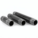 Tube 3/8'' - 12x17mm acier noir - fileté - photo produit fond blanc 4