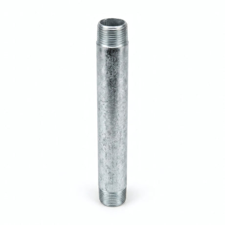 Tube 3/8'' sur-mesure - 12x17mm acier galvanisé - fileté - photo produit fond blanc 1