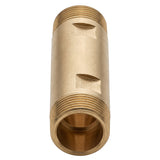 Tubo di attesa maschio-maschio per contatore dell'acqua in ottone CW617N BSP - vista laterale