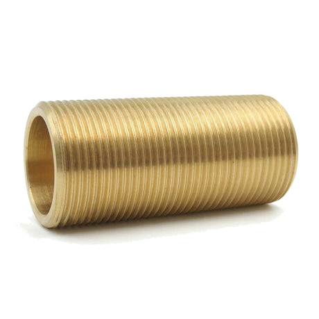 Tubo passante parete in ottone