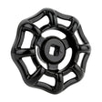 Volant noir en fonte 54 mm pour vanne, style industriel