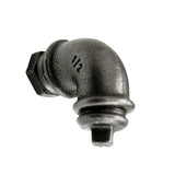bouton meuble en métal industriel