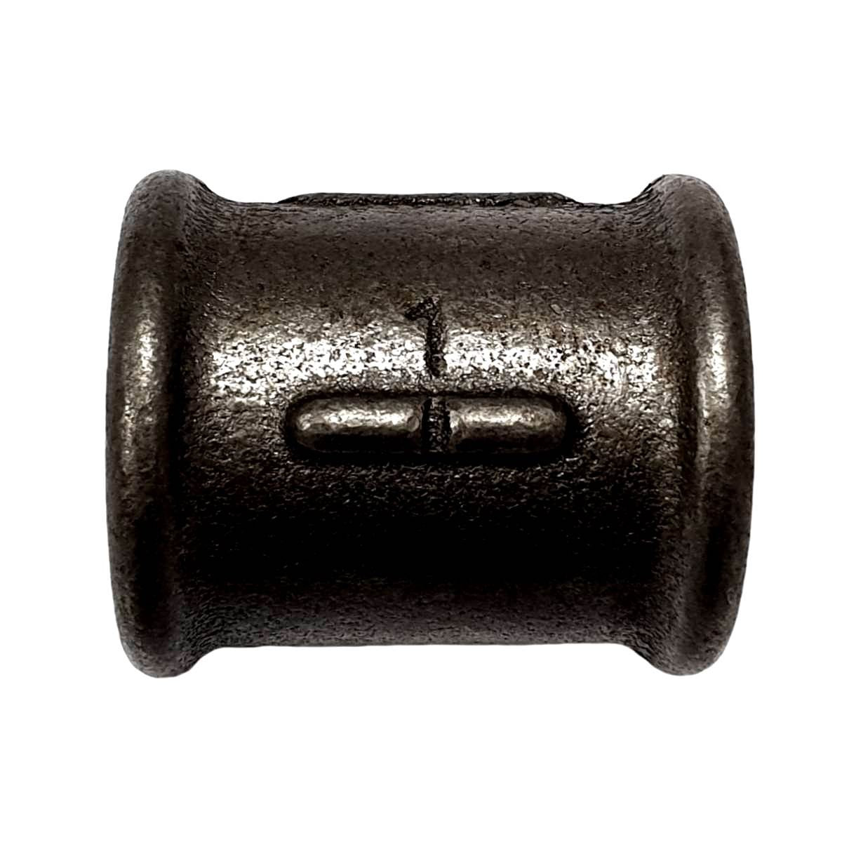 Manicotto Dx/ Manicotto FF filettatura nera 1" Ø34 filetto su filetti 