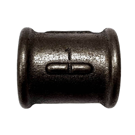 Manicotto Dx/ Manicotto FF filettatura nera 1" Ø34 filetto su filetti 