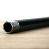 tubo in acciaio nero personalizzato filettato 12x17mm 12/17mm 3/8'' pollici